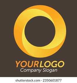 circle logo and symbols vector concept illustration