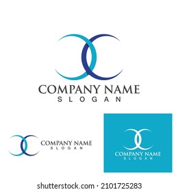 símbolos de logotipo de círculo Vector eps10