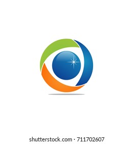circle logo template