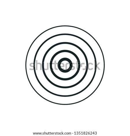 Circle logo template style trendy