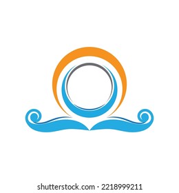 Circle logo template vector design