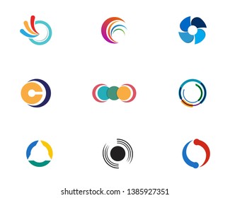 Circle  Logo Template vector icon design