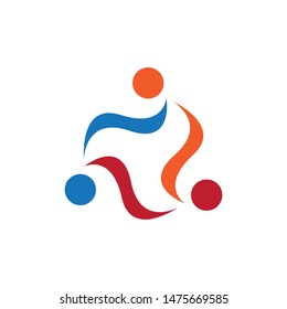 Circle logo template vector icon design