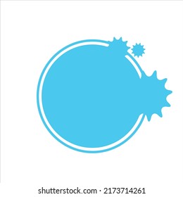 Circle logo template vector shape