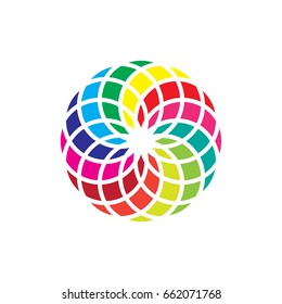 Circle Logo Vector Stock Vector (Royalty Free) 662071768 | Shutterstock