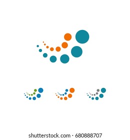 Circle Logo Vector Stock Vector (Royalty Free) 680888707