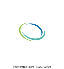 circle logo vector flat design