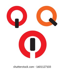 circle logo vector icon template