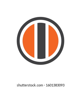 circle logo vector icon template