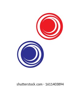 circle logo vector icon template