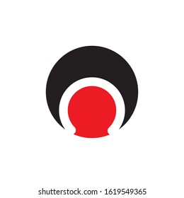 circle logo vector icon template