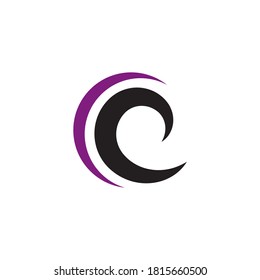 circle logo vector icon template