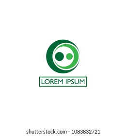 circle logo. Vector illustration. Eps 10