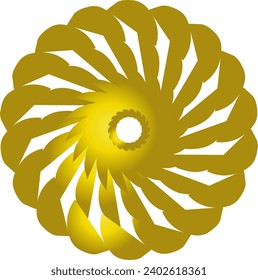 Circle logo vector shape, can be used for icons