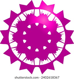 Circle logo vector shape, can be used for icons