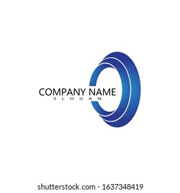 circle logo vector template illustration
