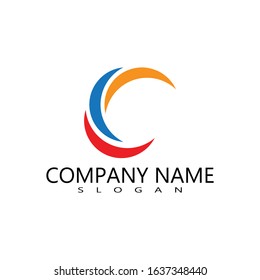 circle logo vector template illustration