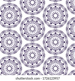 circle mandala decorative vector and pattern