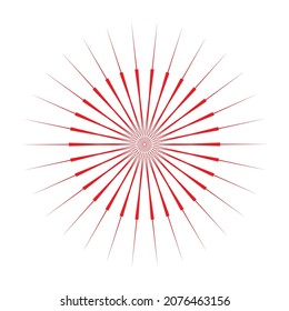 circle mandala design Optical Illusion