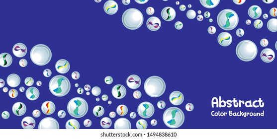Circle marble vector background template banners, cards, vouchers, posters & stock images