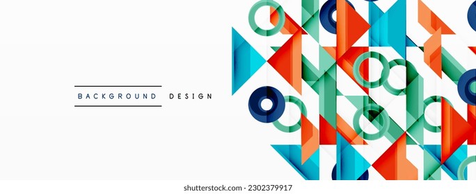 Circle minimal abstract background. Design for wallpaper, banner, background, landing page, wall art, invitation, prints, posters
