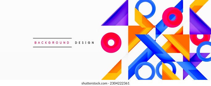 Circle minimal abstract background. Design for wallpaper, banner, background, landing page, wall art, invitation, prints, posters
