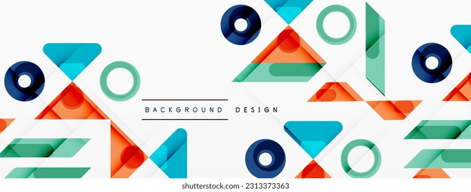 Circle minimal abstract background. Design for wallpaper, banner, background, landing page, wall art, invitation, prints, posters