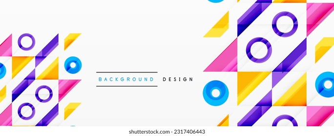 Circle minimal abstract background. Design for wallpaper, banner, background, landing page, wall art, invitation, prints, posters