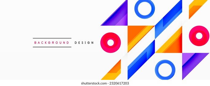 Circle minimal abstract background. Design for wallpaper, banner, background, landing page, wall art, invitation, prints, posters