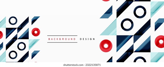 Circle minimal abstract background. Design for wallpaper, banner, background, landing page, wall art, invitation, prints, posters