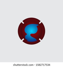 Circle modern creative 3D letter g logo design. Colorful 3D letter g logo vector template. Letter g concept with 3D style design vector.