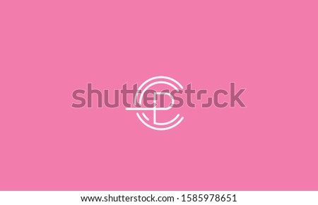 Circle monogram alphabet letters icon logo CCP,PCC,CPC,C,P and C