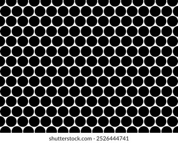 Circle Motif Pattern, Polka Dot, can use for Decoration, Background, Wallpaper, Wrapping, Carpet, Tile, Bed Cover, Fabric, Textile, Fashion, or Graphic Design Element. Vector Illustration