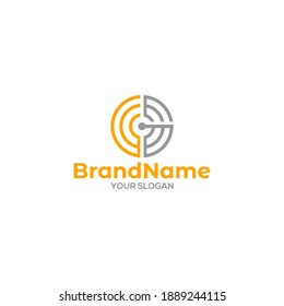 Vector de diseño de logotipo Círculo MWG