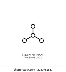 circle networking logo new design