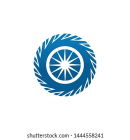 Circle O letter logo design vector template