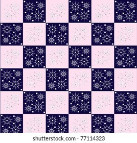 circle on violet and pink background