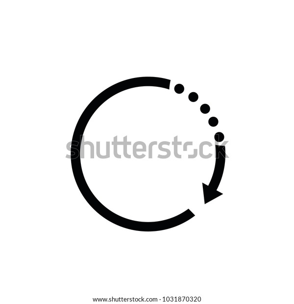 Circle One Direction Stock Vector Royalty Free 1031870320