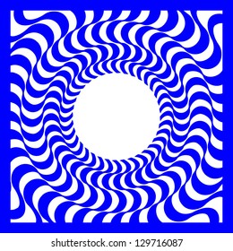 Circle Optical illusion.