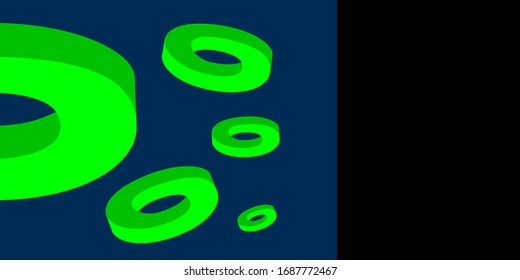 gráfico de ilusión óptica circular en calidad vectorial