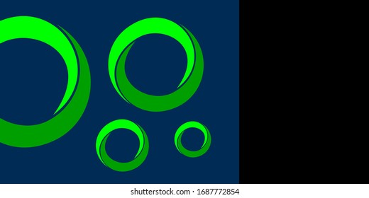 circle optical illusion graphic in vector quality