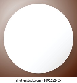 Circle, Orb, or Sphere with blank, empty space