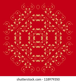 Circle ornament