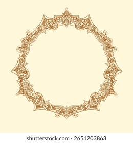 circle ornament for design purposes