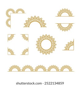 Circle Ornament Design Vector Collection