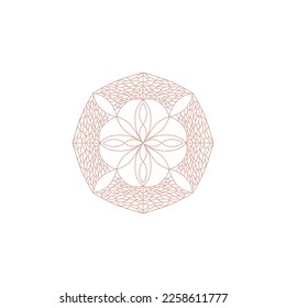 diseño clásico de elementos de color circular