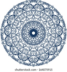 Circle ornament, EPS8 - vector graphics.