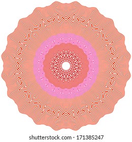 Circle ornament, EPS8 - vector graphics.