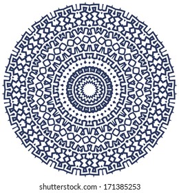 Circle ornament, EPS8 - vector graphics.