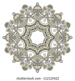 Circle ornament, ornamental round lace